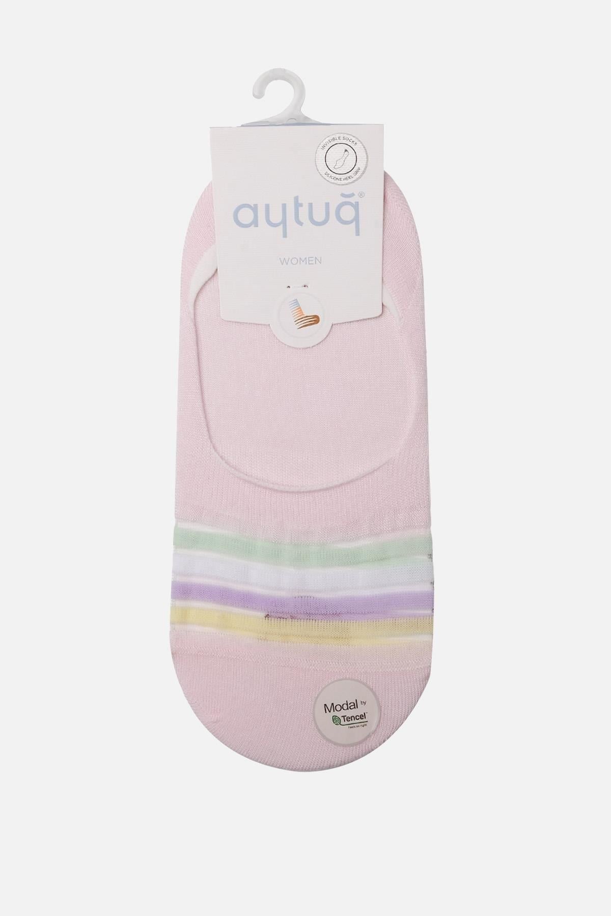 Aytuğ Kadın Modal Tekli Babet Çorap Pembe