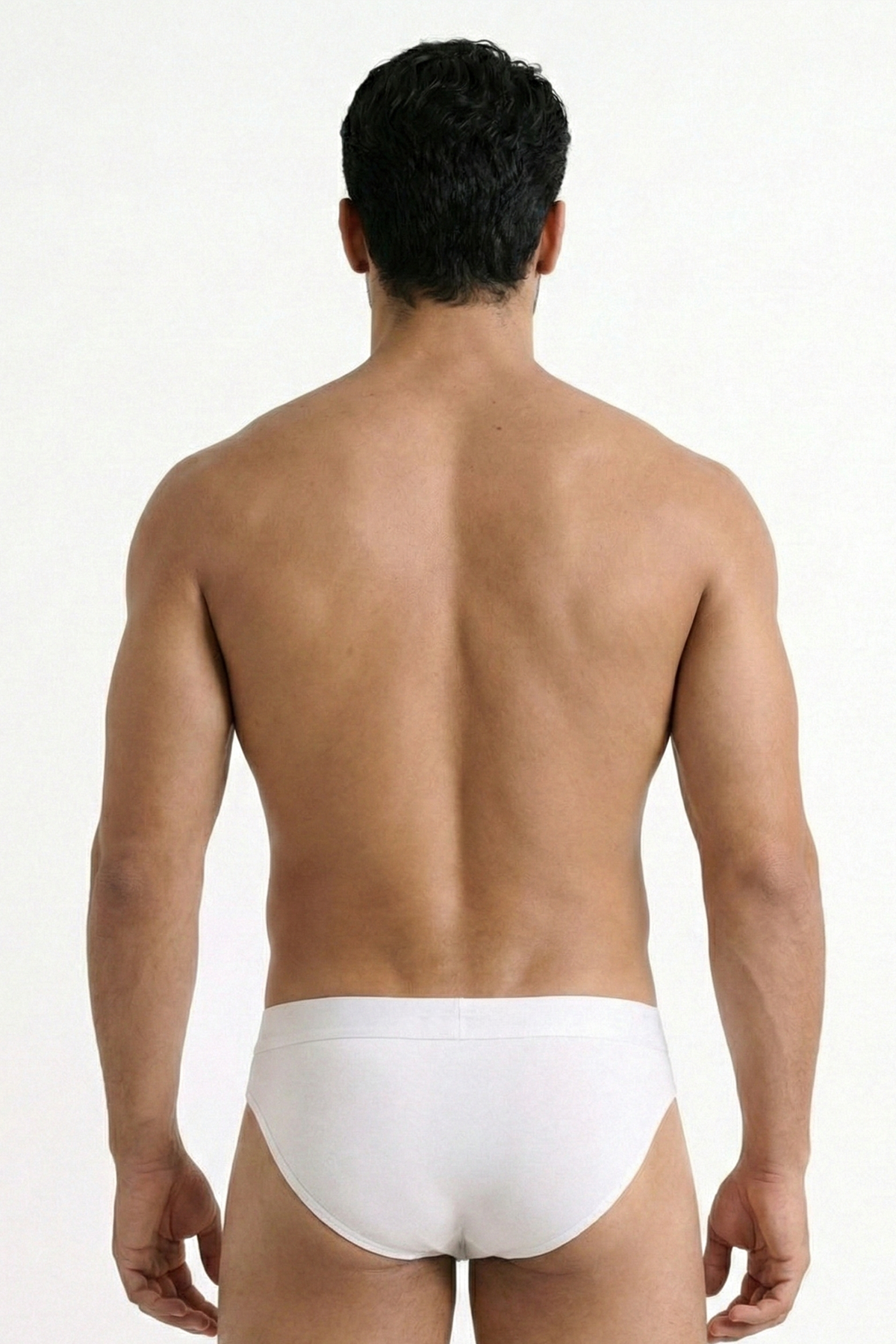 Erkek Modal Basic Slim Fit Slip Beyaz