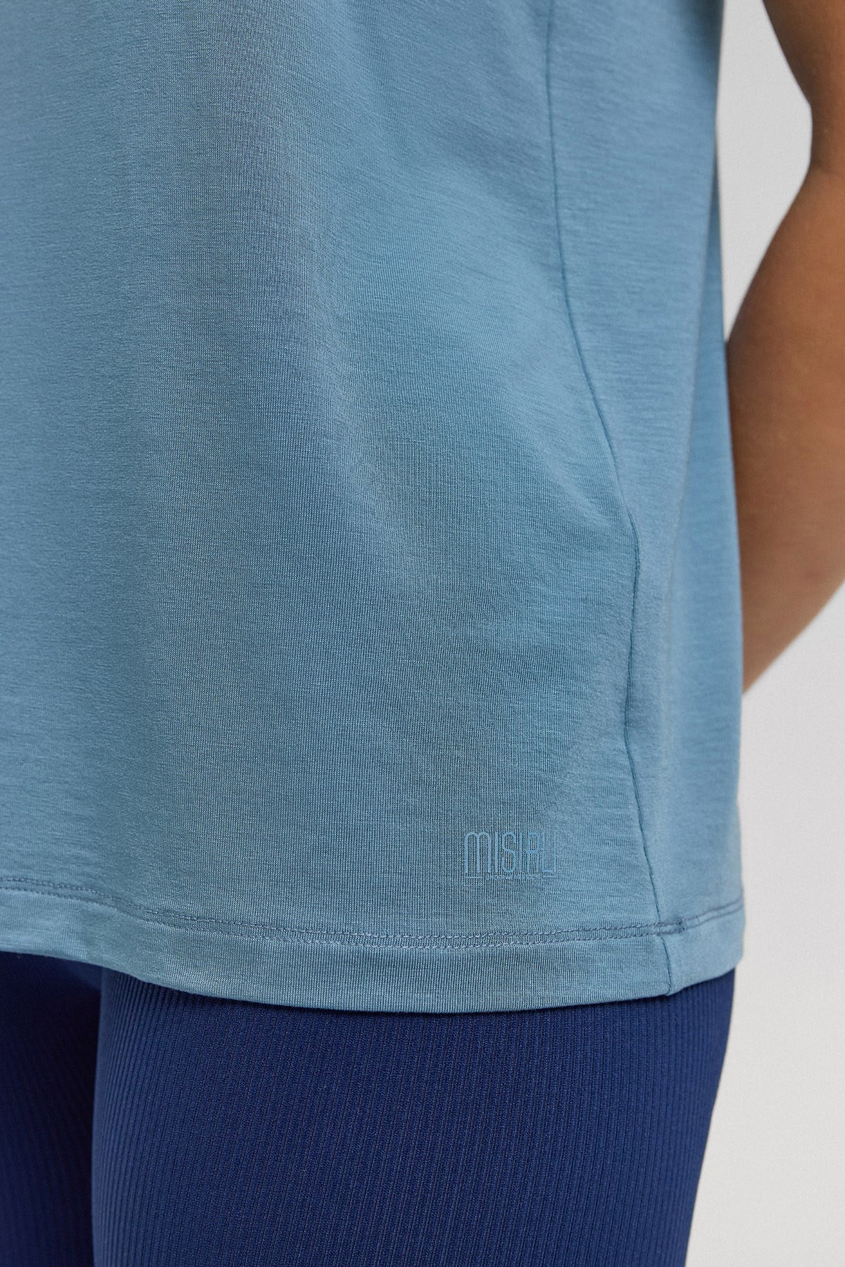 Kadın Activewear Valentina Modal by Tencel Sporcu Atlet Mavi