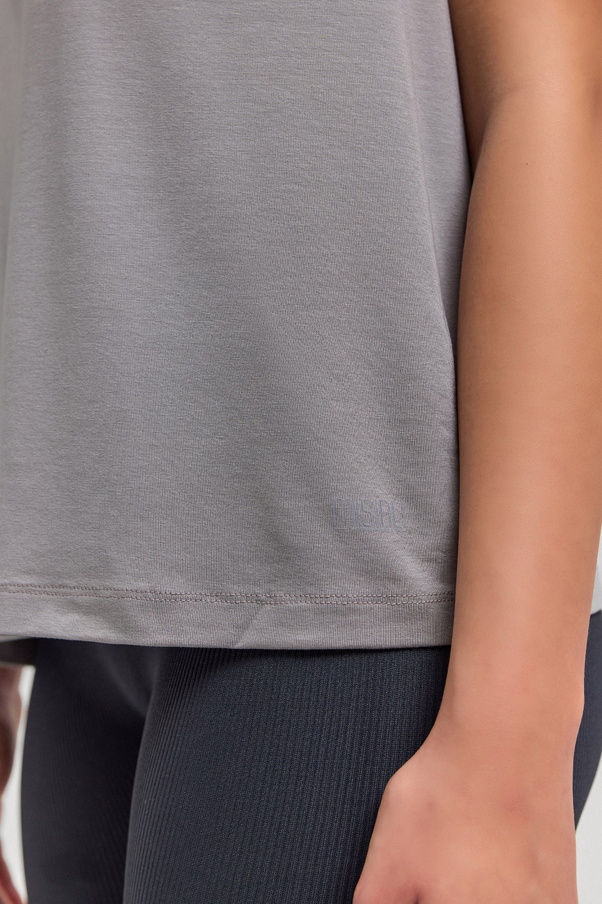 Kadın Activewear Valentina Modal by Tencel Sporcu Atlet Gri