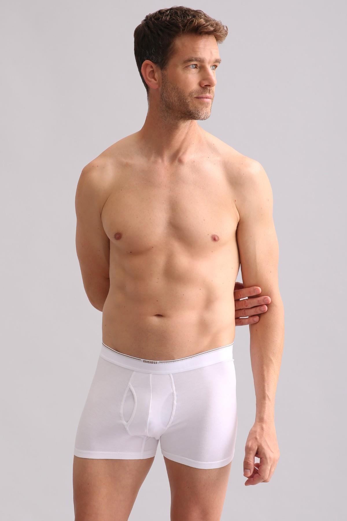 Mısırlı BAMBU SPARTACUS PERFORMANCE Boxer Beyaz