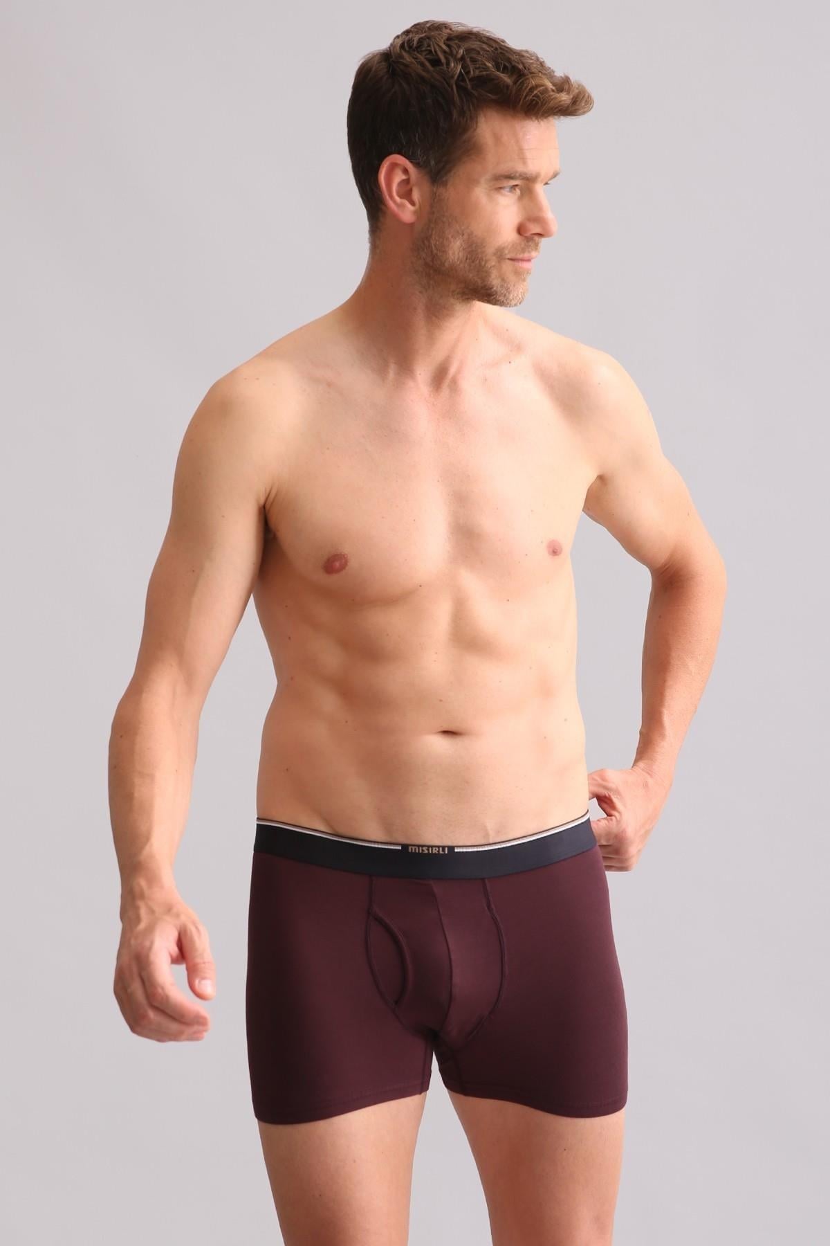 Mısırlı BAMBU SPARTACUS PERFORMANCE Boxer Mor