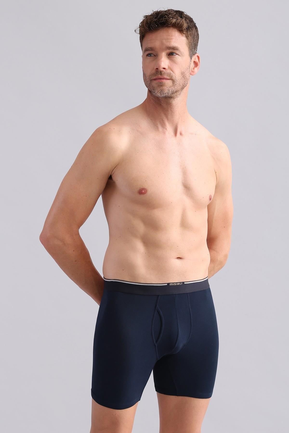 Mısırlı BAMBU SPARTACUS PERFORMANCE Long Boxer Lacivert