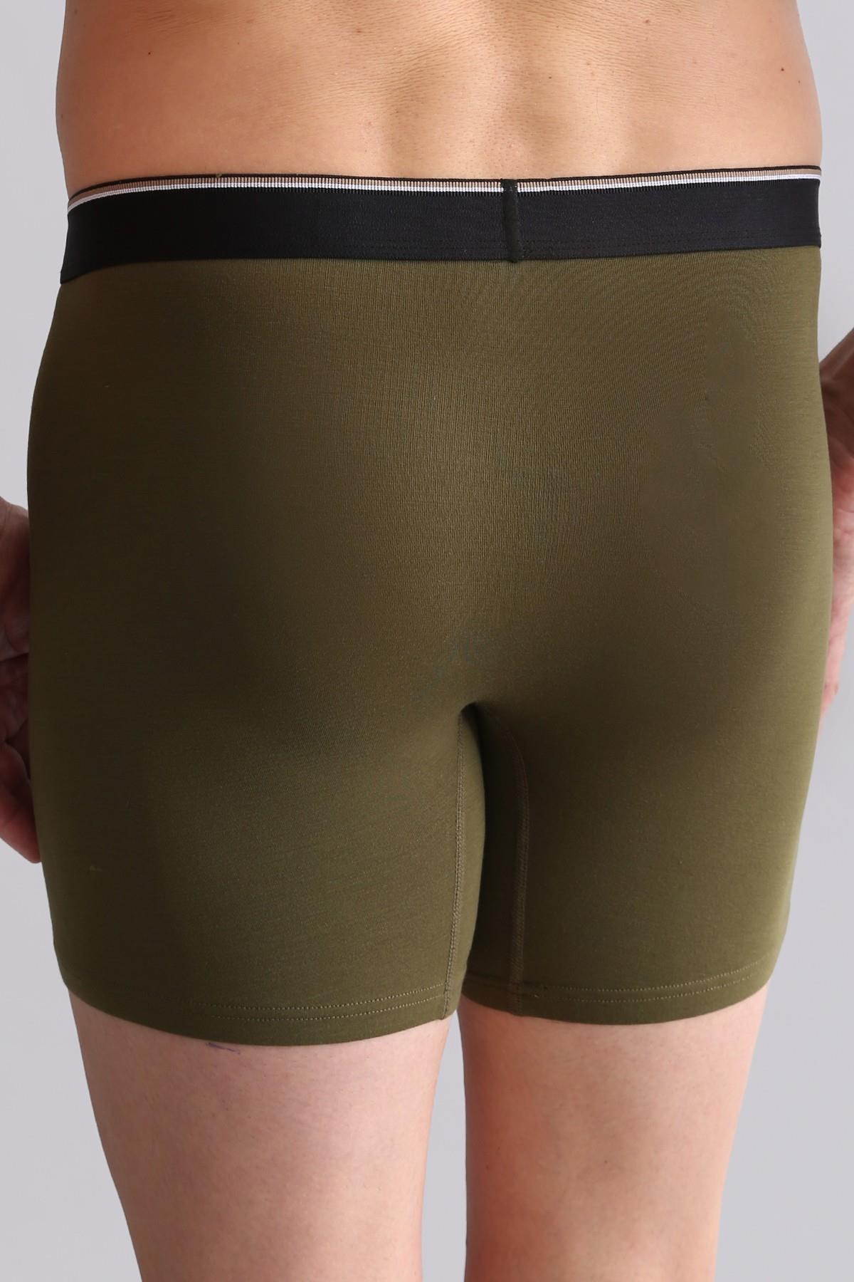 Mısırlı BAMBU SPARTACUS PERFORMANCE Long Boxer Koyu Haki