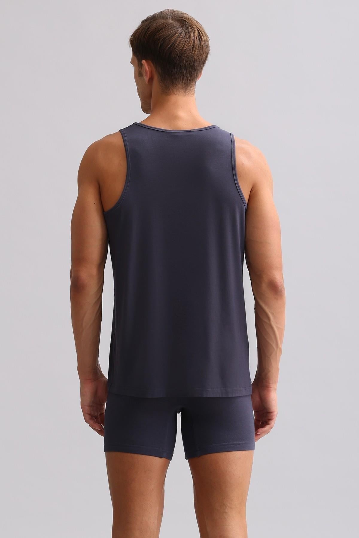 Mısırlı BAMBU ZEUS LUXURY Regular Fit Basic Atlet Antrasit