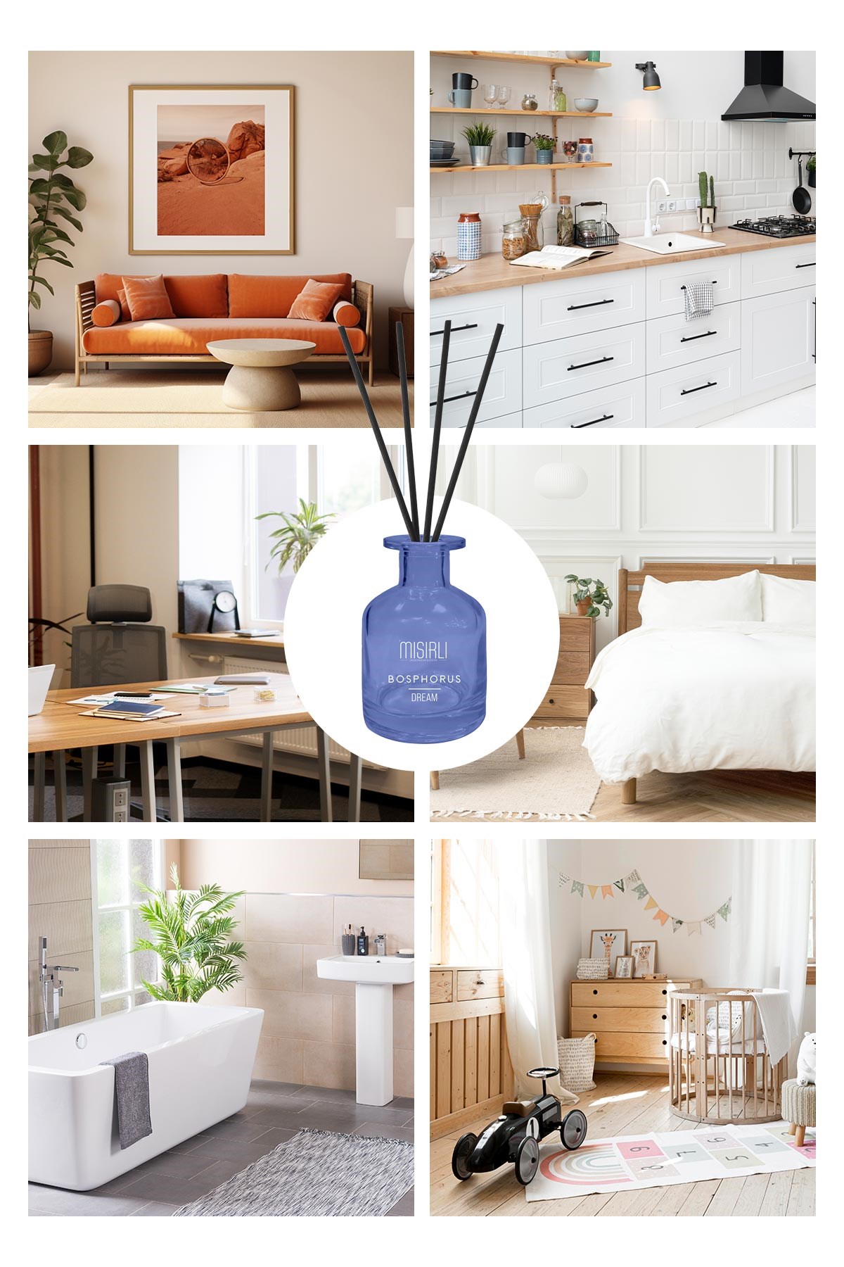 Mısırlı Bosphorus – 125 ml Çubuklu Oda Kokusu Renksiz