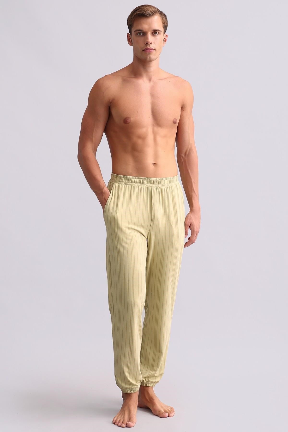 Mısırlı Erkek Bambu Jogger Pantolon Adaçayı Yeşili