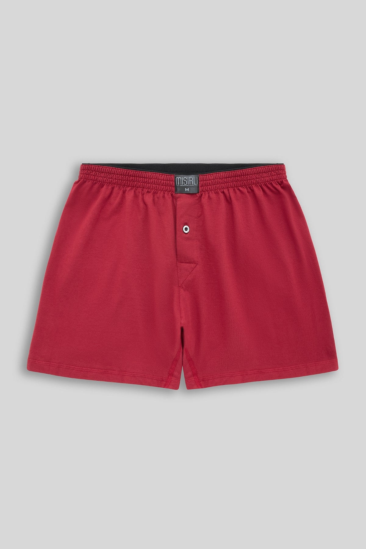 Mısırlı Erkek Pamuklu Ares Şort  Boxer Bordo