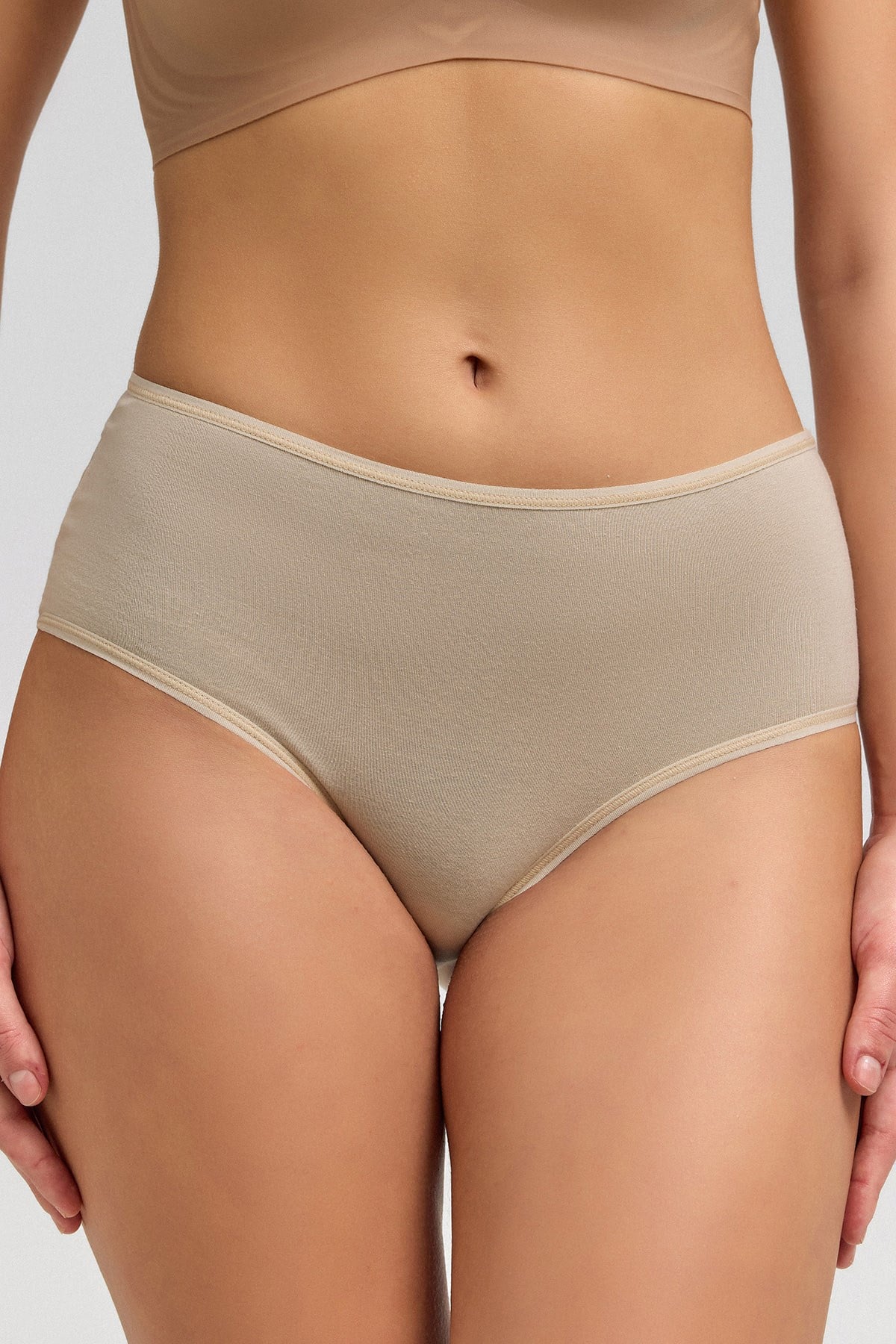 Mısırlı Modal Yüksek Bel Hipster TEN