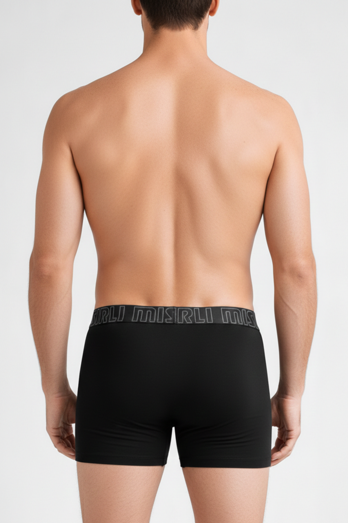 Mısırlı Modal by TENCEL SPARTACUS PERFORMANCE Boxer Siyah