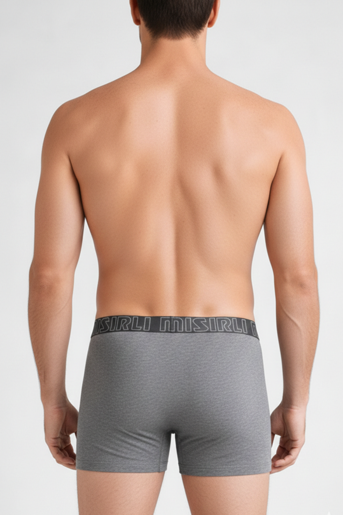Mısırlı Modal by TENCEL SPARTACUS PERFORMANCE Boxer Gri