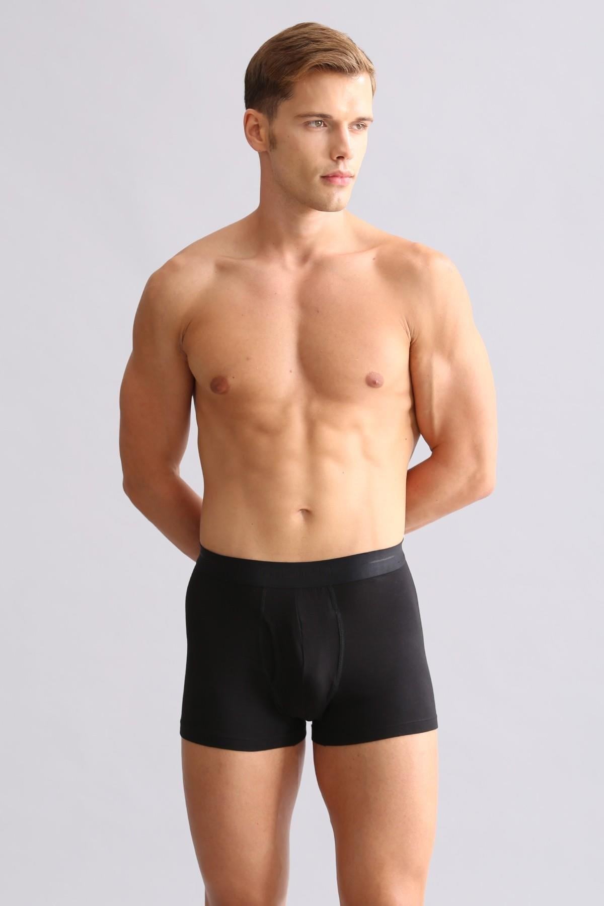 Mısırlı Modal by TENCEL SPARTACUS PLUS PERFORMANCE Boxer Siyah