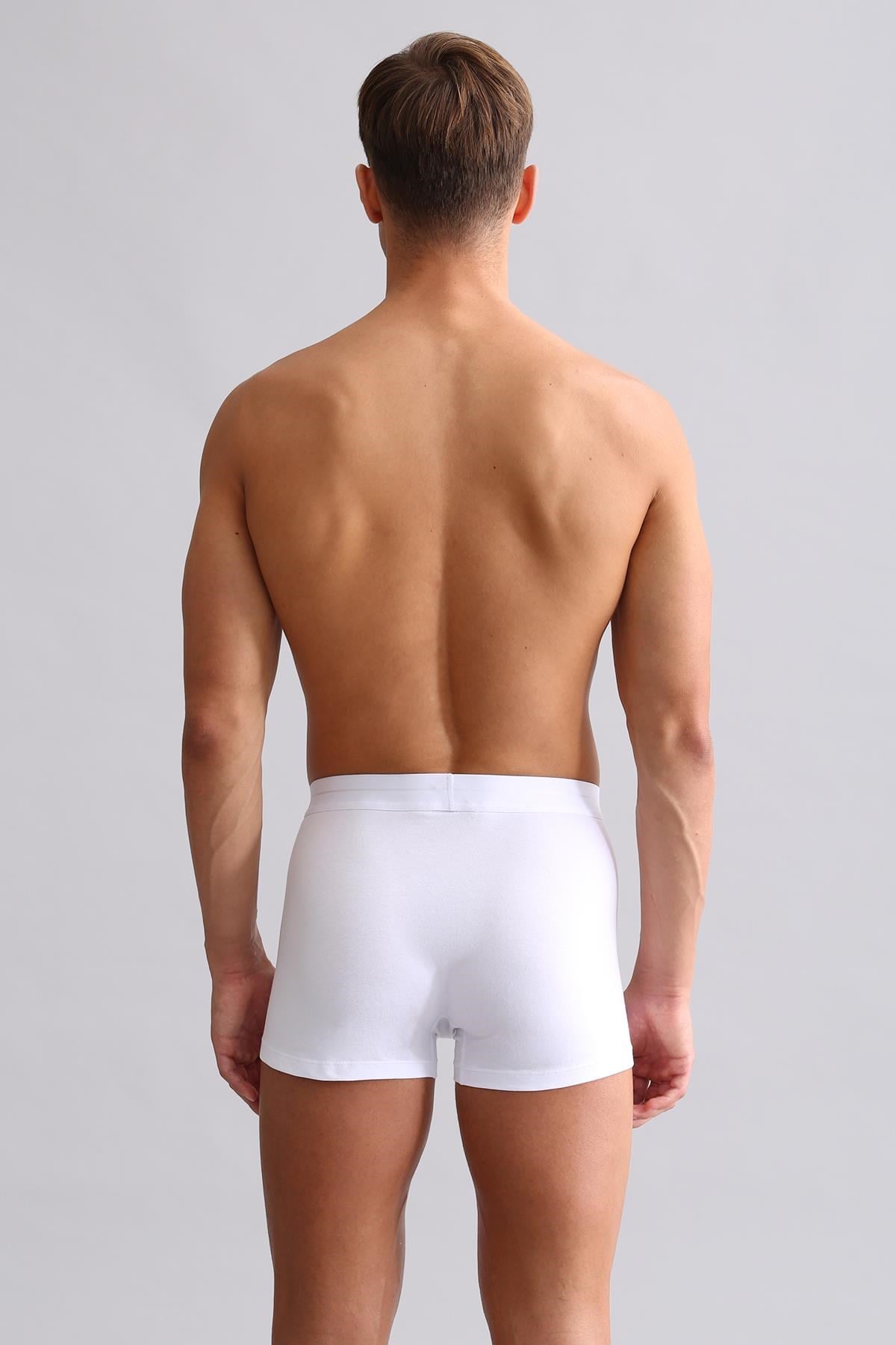 Mısırlı Modal by TENCEL SPARTACUS PLUS PERFORMANCE Boxer Beyaz