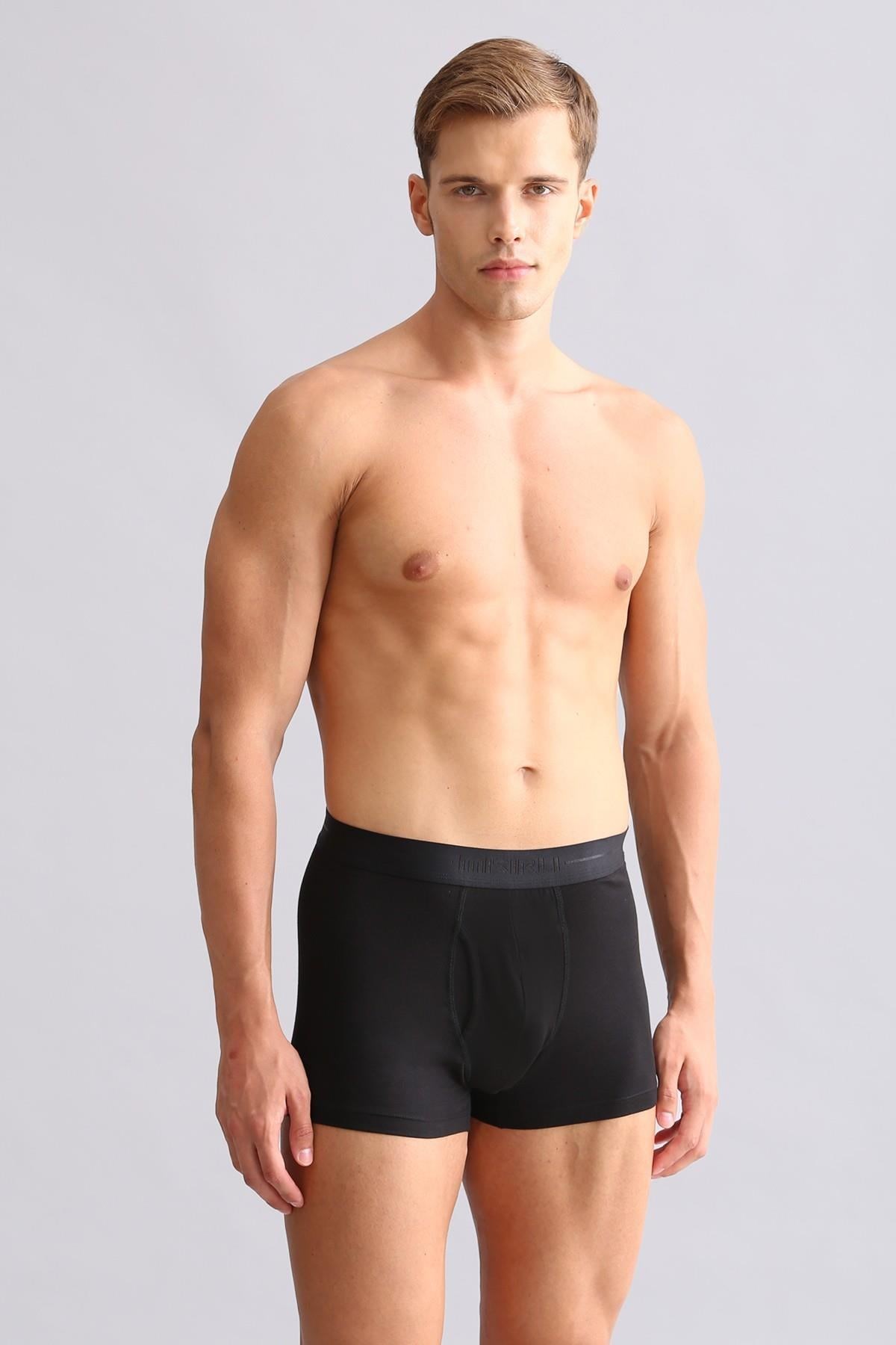 Mısırlı Modal by TENCEL SPARTACUS PLUS PERFORMANCE Boxer Siyah