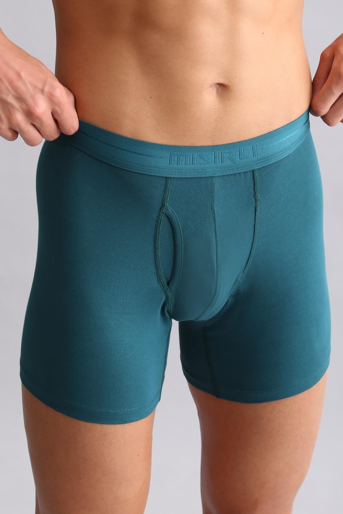 Mısırlı Modal by TENCEL SPARTACUS PLUS PERFORMANCE Long Boxer Fit Green