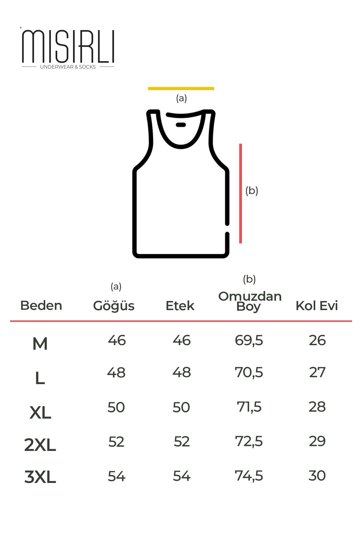 Mısırlı ORGANIC Pamuklu HERCULES Slim Fit Basic Atlet Kahverengi