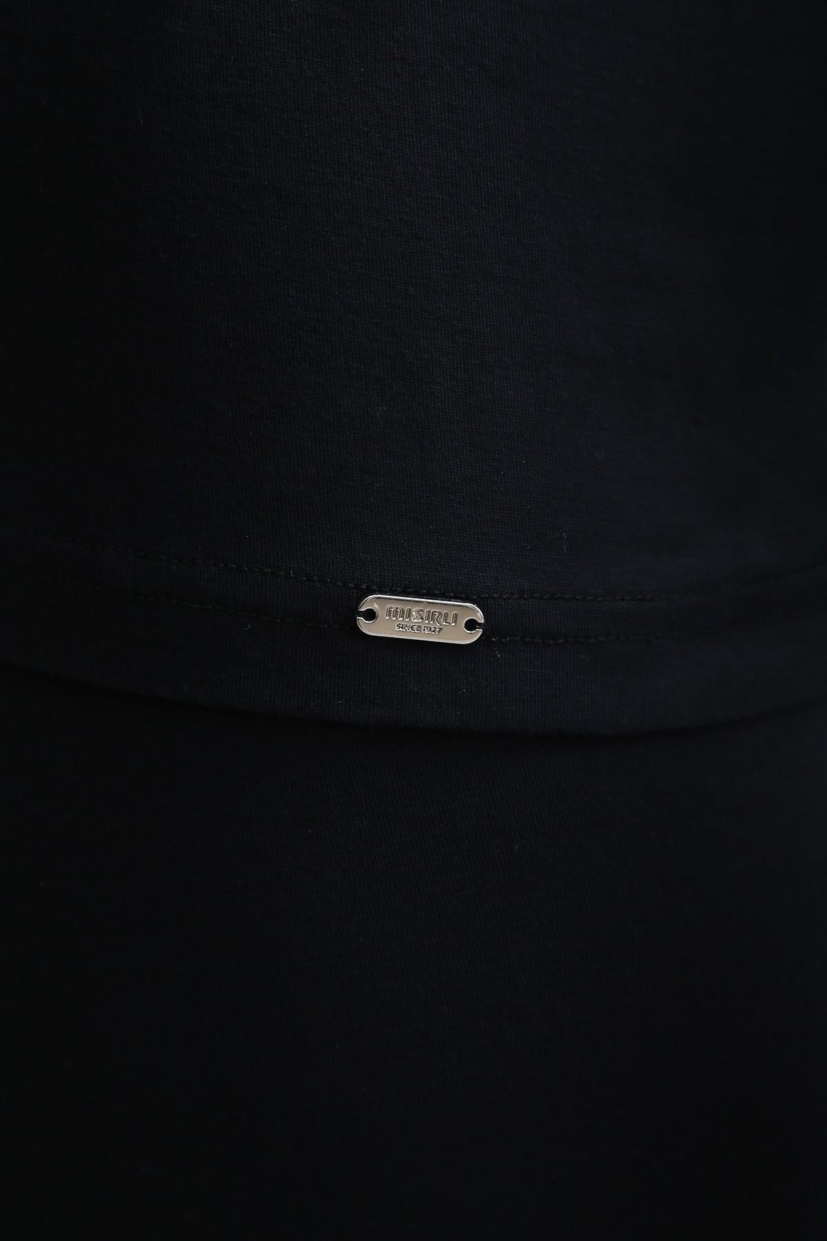 Mısırlı ORGANIC Pamuklu ZEUS LUXURY Regular Fit Basic Atlet Lacivert