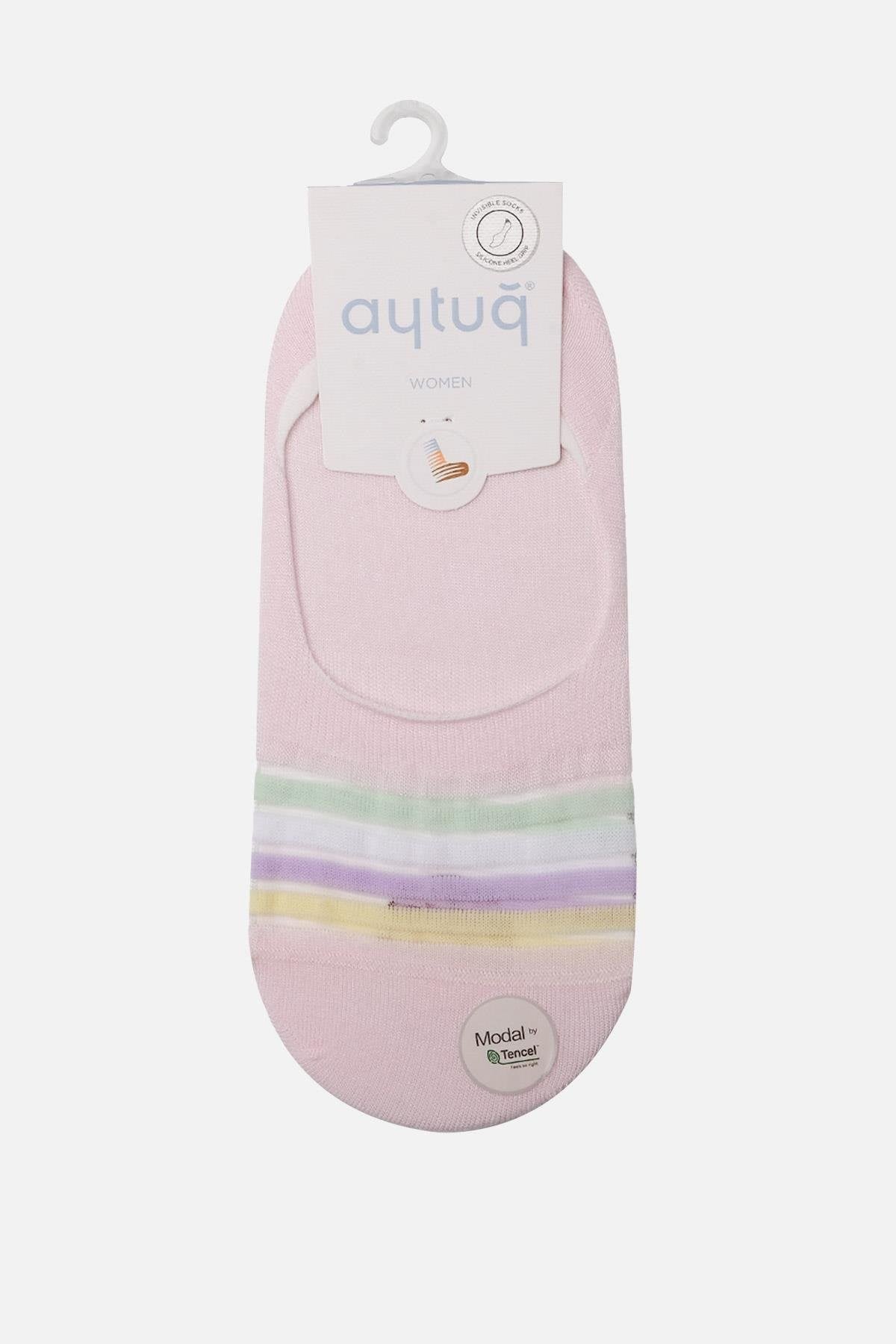 Aytuğ Kadın Modal Tekli Babet Çorap Pembe