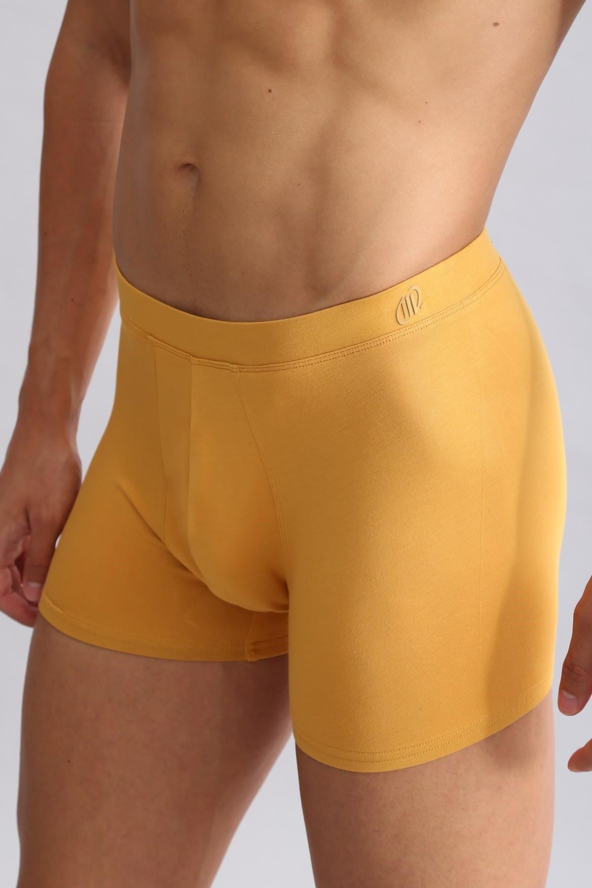 Mısırlı BAMBU ZEUS Regular Fit Boxer Hardal