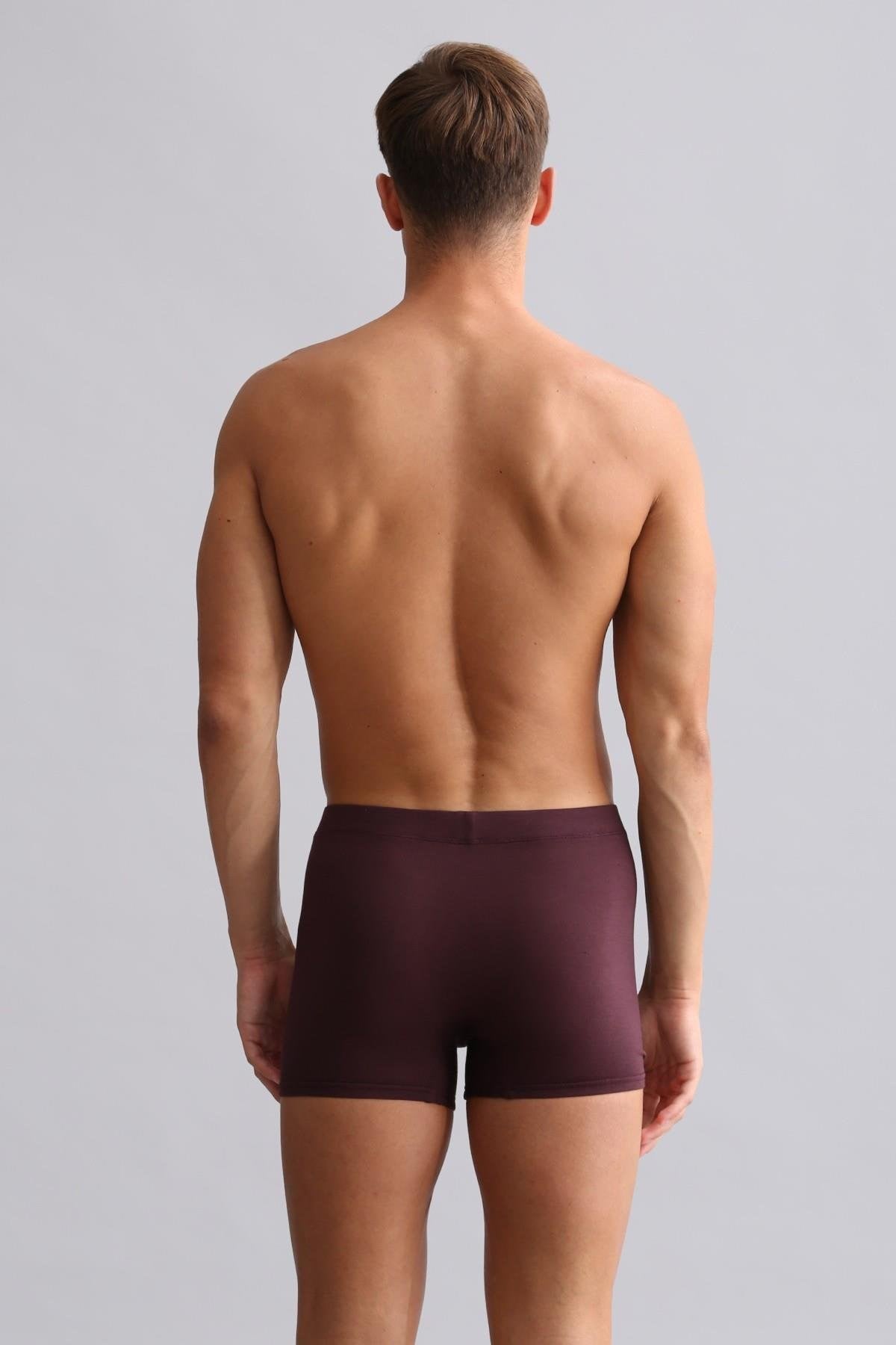 Mısırlı BAMBU ZEUS Regular Fit Boxer Mor