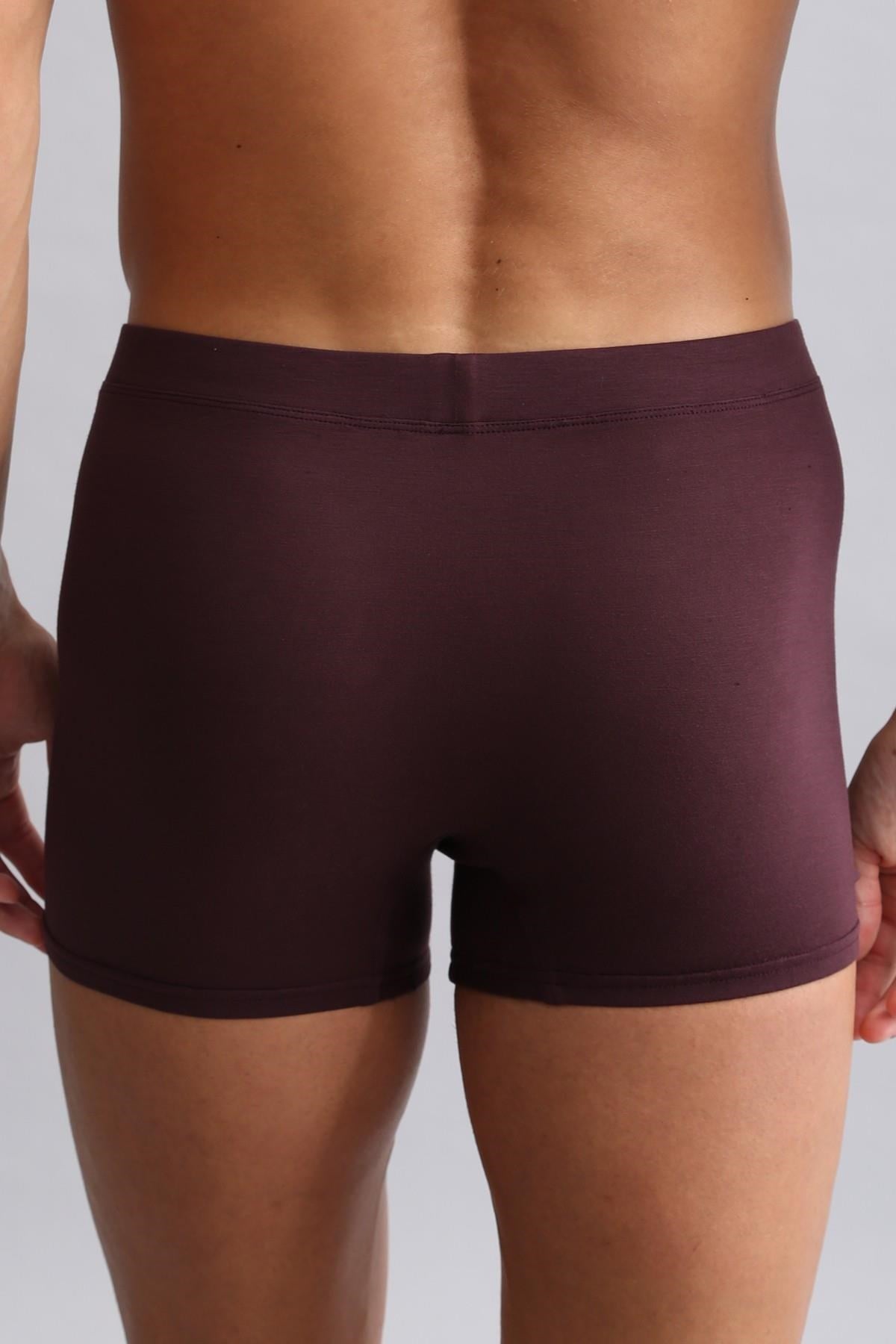 Mısırlı BAMBU ZEUS Regular Fit Boxer Mor
