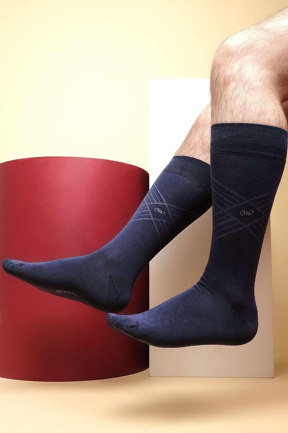 Mısırlı Erkek Modal Tekli Soket Çorap Jean