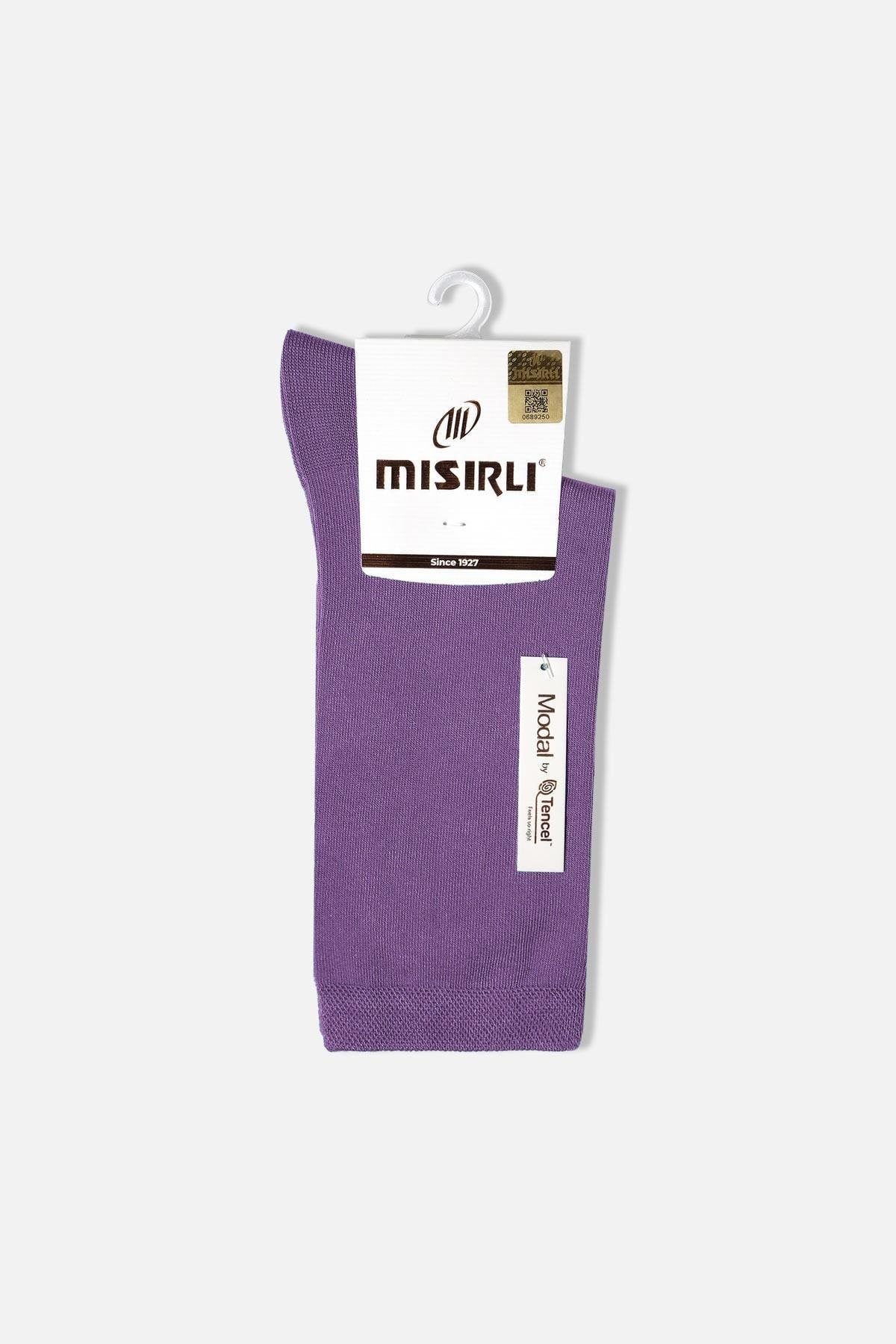 Mısırlı Kadın Modal Tekli Soket Çorap Mor