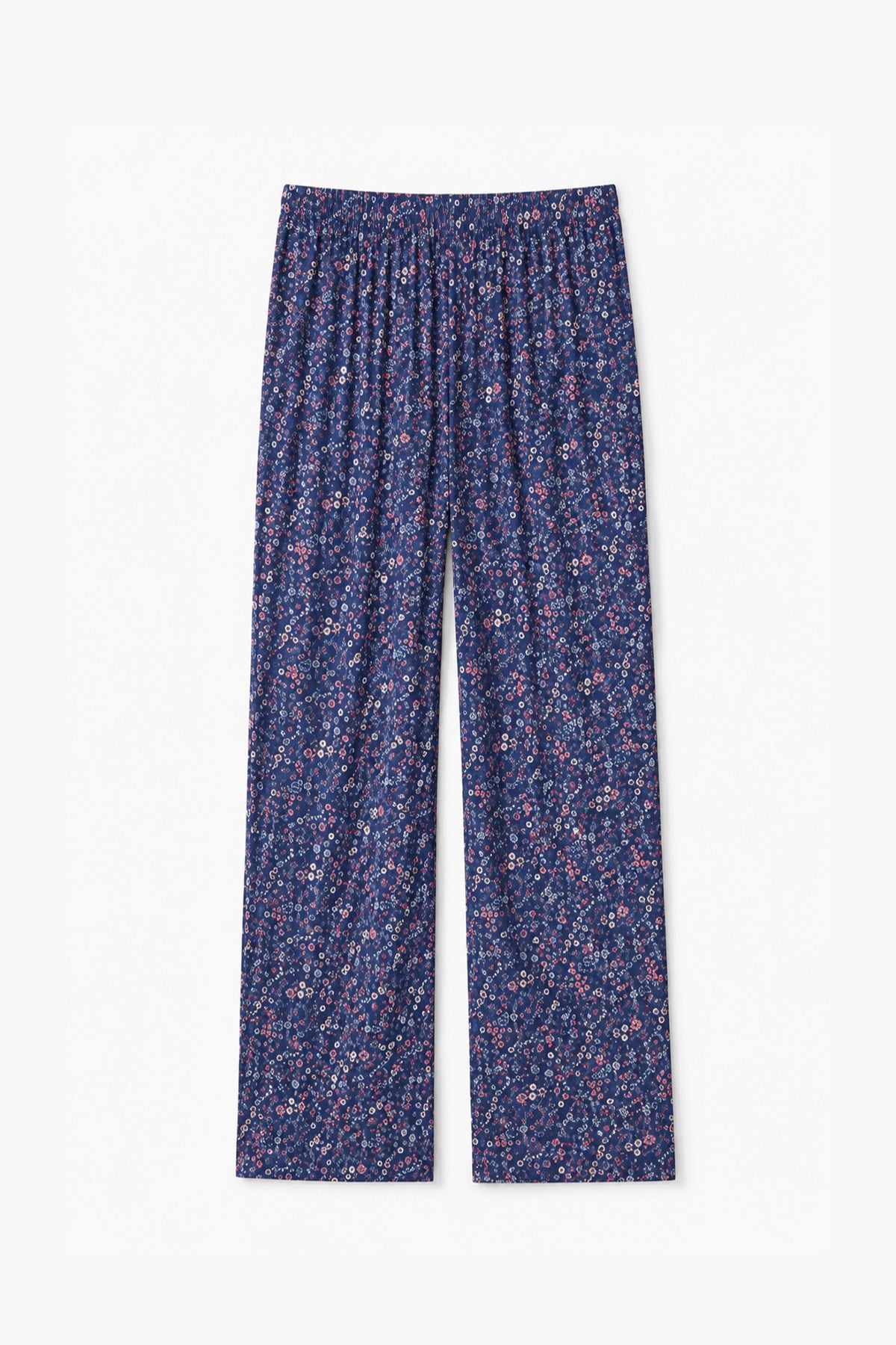 Mısırlı Kadın Viskon Alt Pijama İndigo