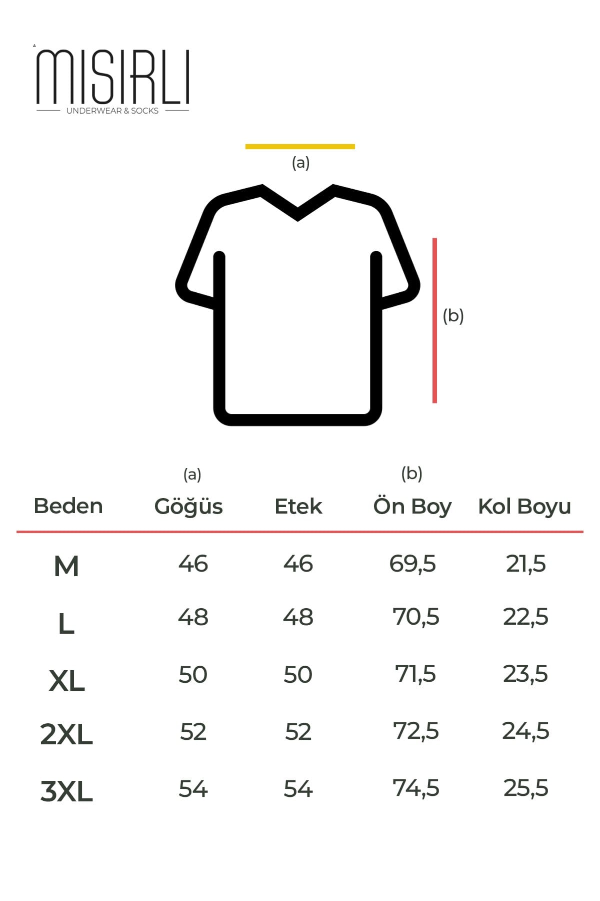 Mısırlı Modal by TENCEL HERCULES Slim Fit V Yaka Fanila / T-Shirt Hardal