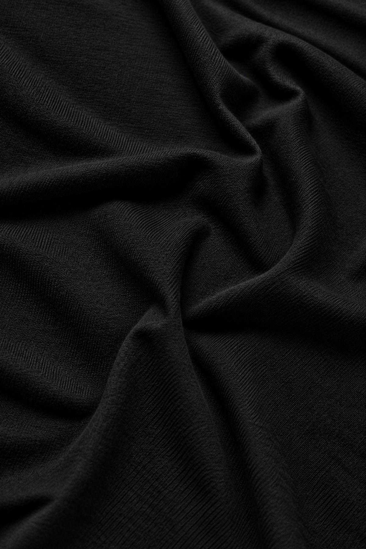 Mısırlı ORGANIC Pamuklu HERCULES Slim Fit Bisiklet Yaka Fanila / T-Shirt Siyah