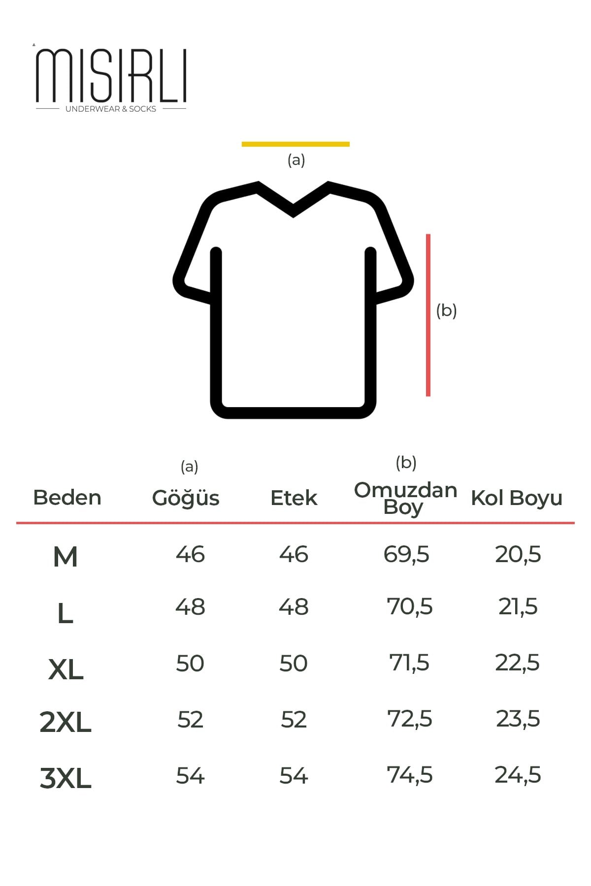 Mısırlı ORGANIC Pamuklu HERCULES Slim Fit V Yaka Fanila / T-Shirt Gece Mavisi