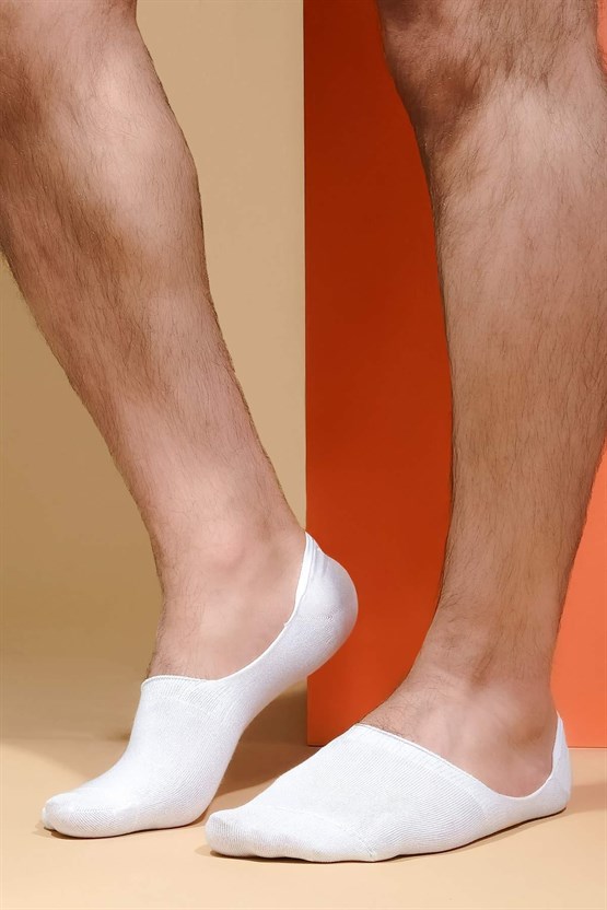 Aytuğ Erkek Modal Tekli Babet Çorap Beyaz