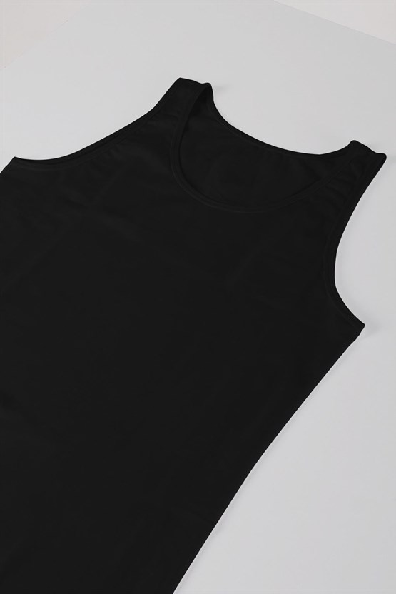 Aytuğ Kadın MODAL REGULAR FİT Askılı Atlet Siyah