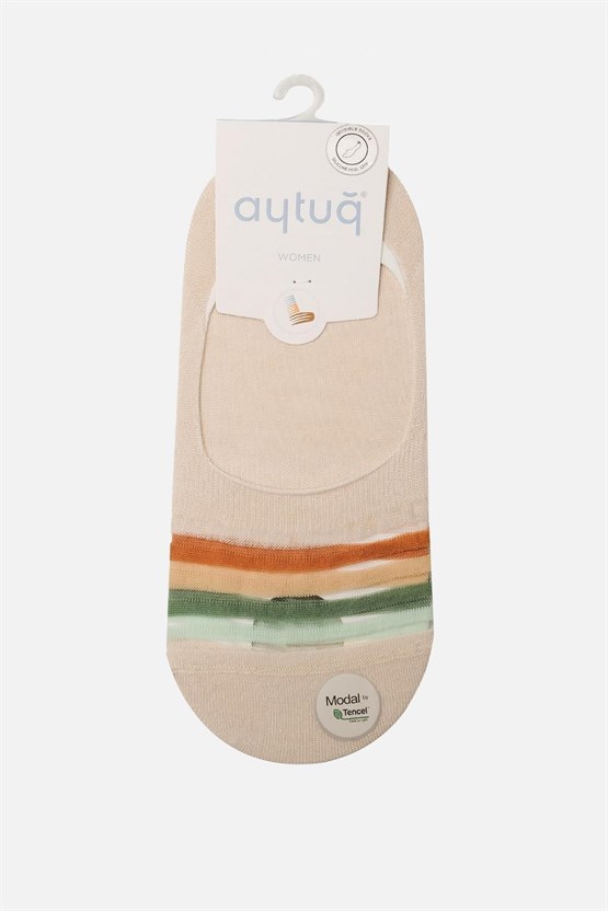 Aytuğ Kadın Modal Tekli Babet Çorap Bej