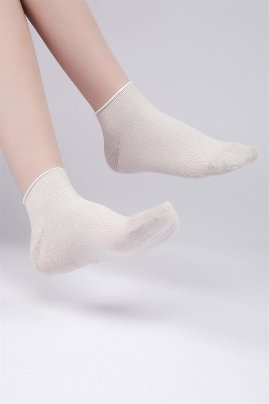 Aytuğ Kadın Modal Tekli Sneaker(Patik) Çorap Gri