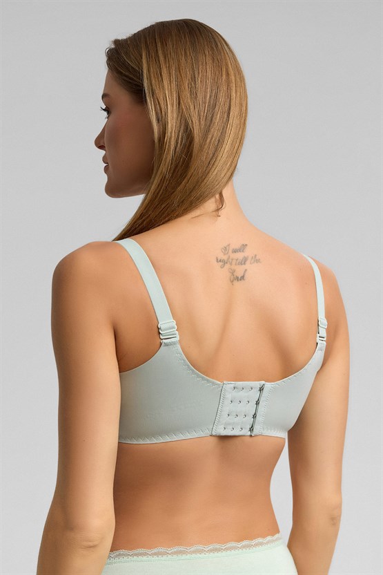 Dantel Detaylı Hayalet Sütyen Mavi