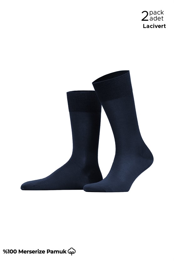 Erkek %100 Merserize 6 Çift Düz Süper İnce Soket Çorap Çok Renkli