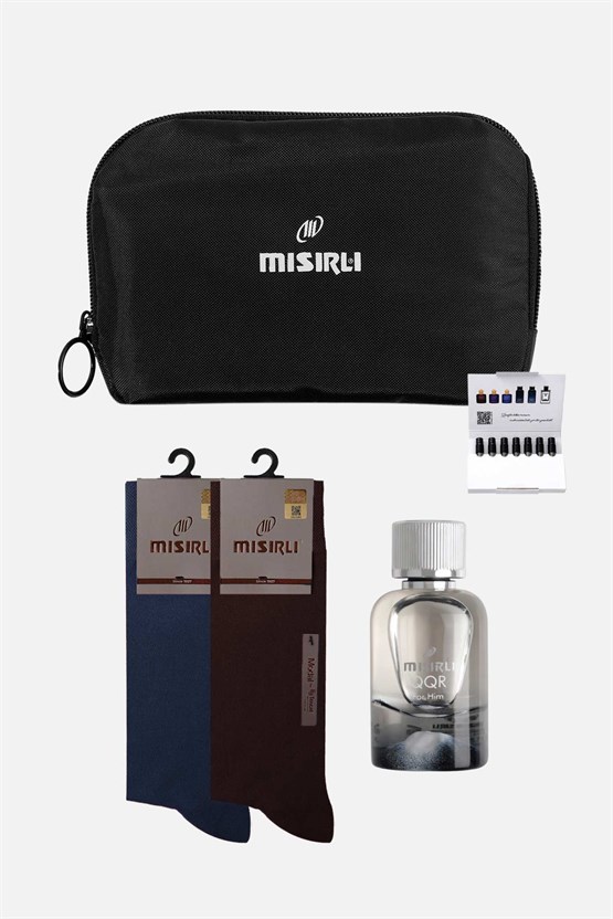 Erkek Çift Çoraplı Hediye Paketi