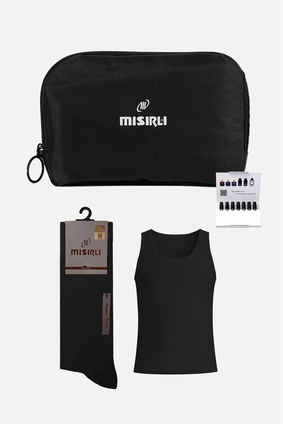 Erkek Siyah Atlet Hediye Paketi