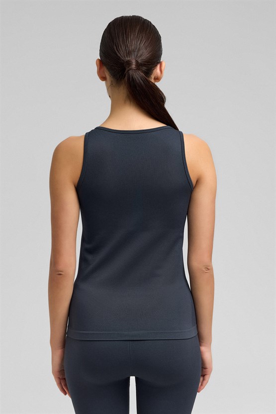Kadın Activewear Alessia Seamless Atlet Antrasit
