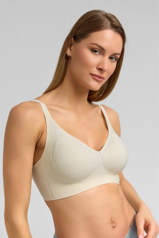 Kadın Çizgi Desen Hayalet Süyten Ten