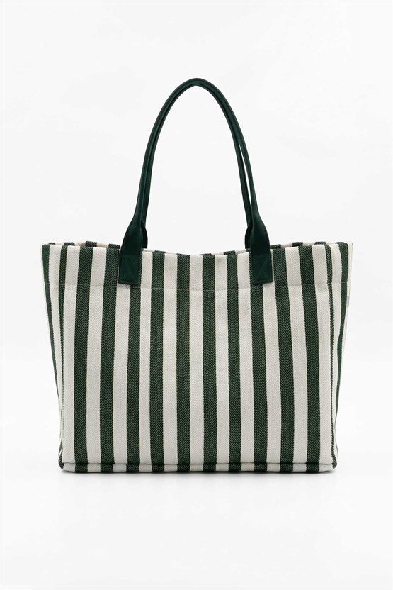 Kadın Plaj Çanta Yeşil