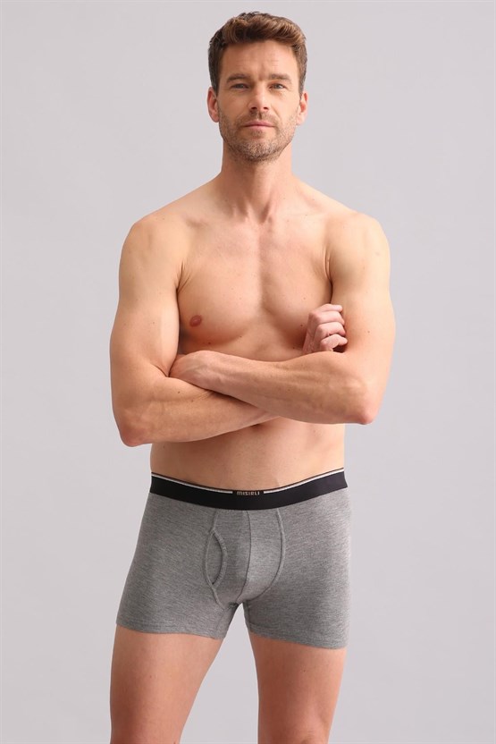 Mısırlı BAMBU SPARTACUS PERFORMANCE Boxer Gri Melanj