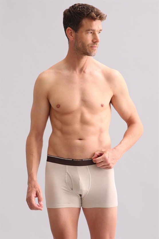 Mısırlı BAMBU SPARTACUS PERFORMANCE Boxer Toprak Bej