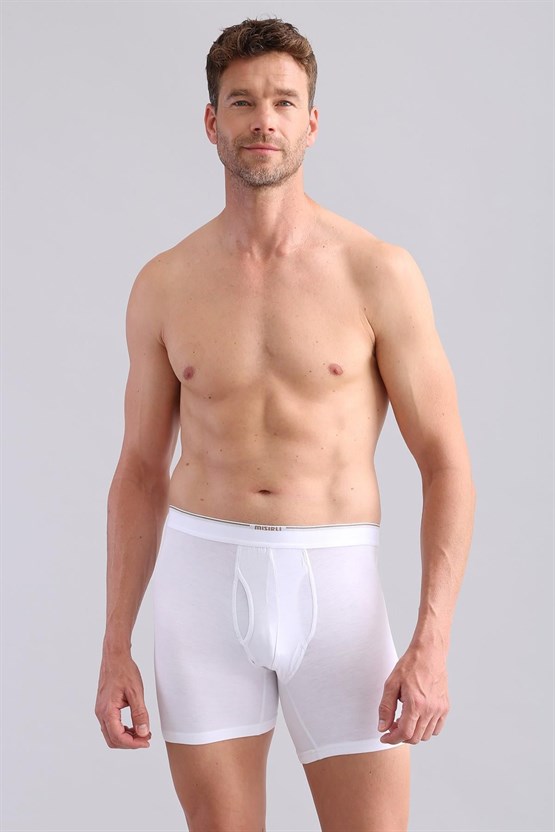 Mısırlı BAMBU SPARTACUS PERFORMANCE Long Boxer Beyaz