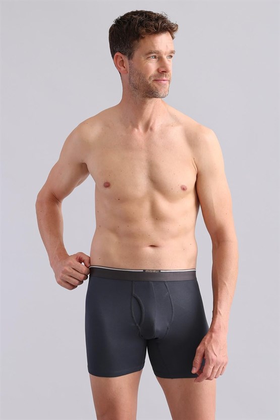 Mısırlı BAMBU SPARTACUS PERFORMANCE Long Boxer Antrasit
