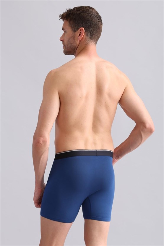 Mısırlı BAMBU SPARTACUS PERFORMANCE Long Boxer Gece Mavisi