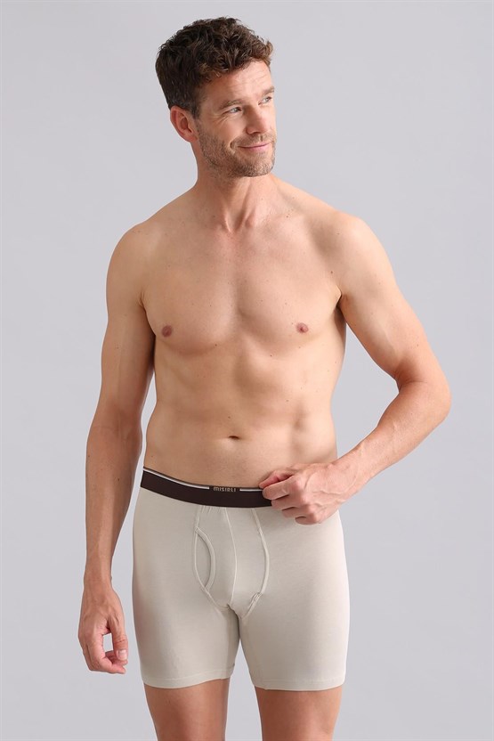 Mısırlı BAMBU SPARTACUS PERFORMANCE Long Boxer Toprak Bej