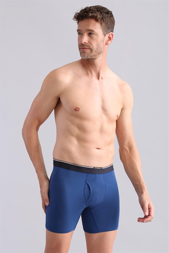 Mısırlı BAMBU SPARTACUS PERFORMANCE Long Boxer Gece Mavisi