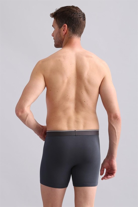 Mısırlı BAMBU SPARTACUS PERFORMANCE Long Boxer Antrasit